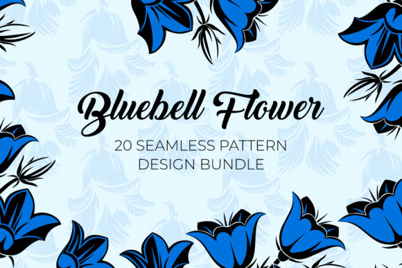 Bluebell Digital Paper Patterns for Every Creative Project