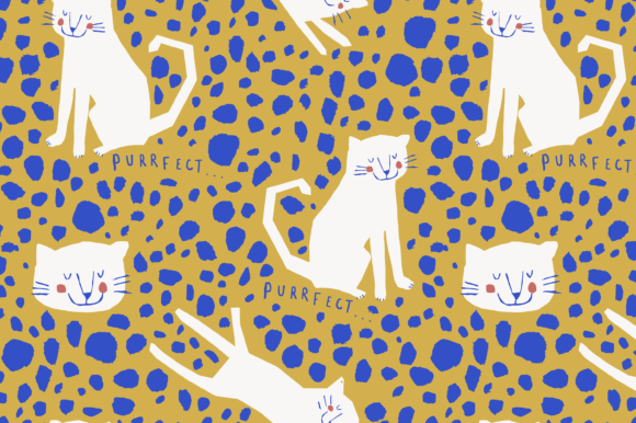 Cartoon Cat Seamless Vector Patterns SVG: What to Know Before You Buy or Use Them