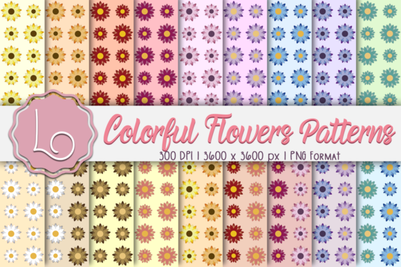 Colorful Flowers Patterns: A Designer's Toolkit for Vibrant Projects