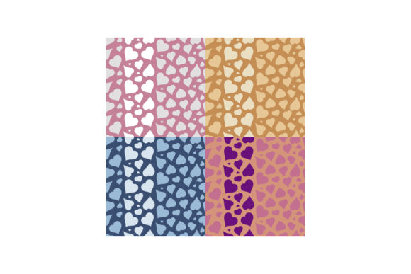 Exploring the Set of Seamless Patterns with Hearts: Va Design for Valentine’s Day and Beyond