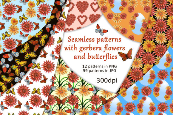 Seamless Patterns with Gerbera Flowers: A Creative Revolution for Modern Designers and Entrepreneurs