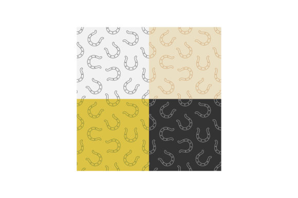 Set of Seamless Patterns with Horseshoe – A Complete Guide for Design and Decoration