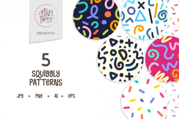 Squiggly Patterns Pack: A Strategic Asset for Creative and Commercial Projects