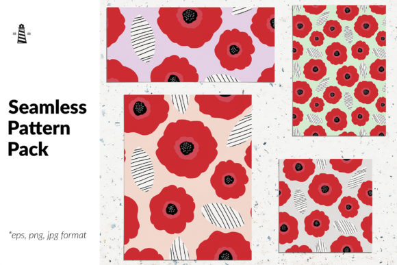 The Allure of Poppy Flower Seamless Patterns in Modern Design