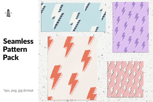 The Craft of Abstract Thunder Seamless Patterns in Modern Design